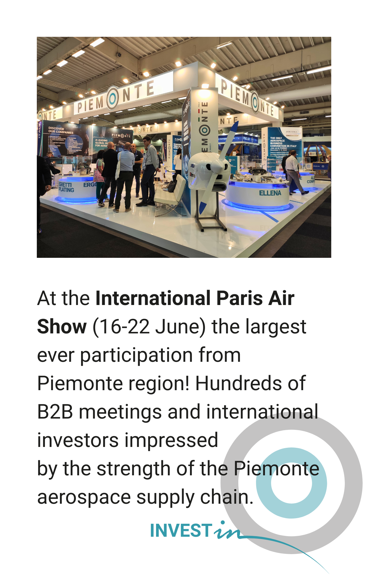Piemonte at Paris Air Show 2025