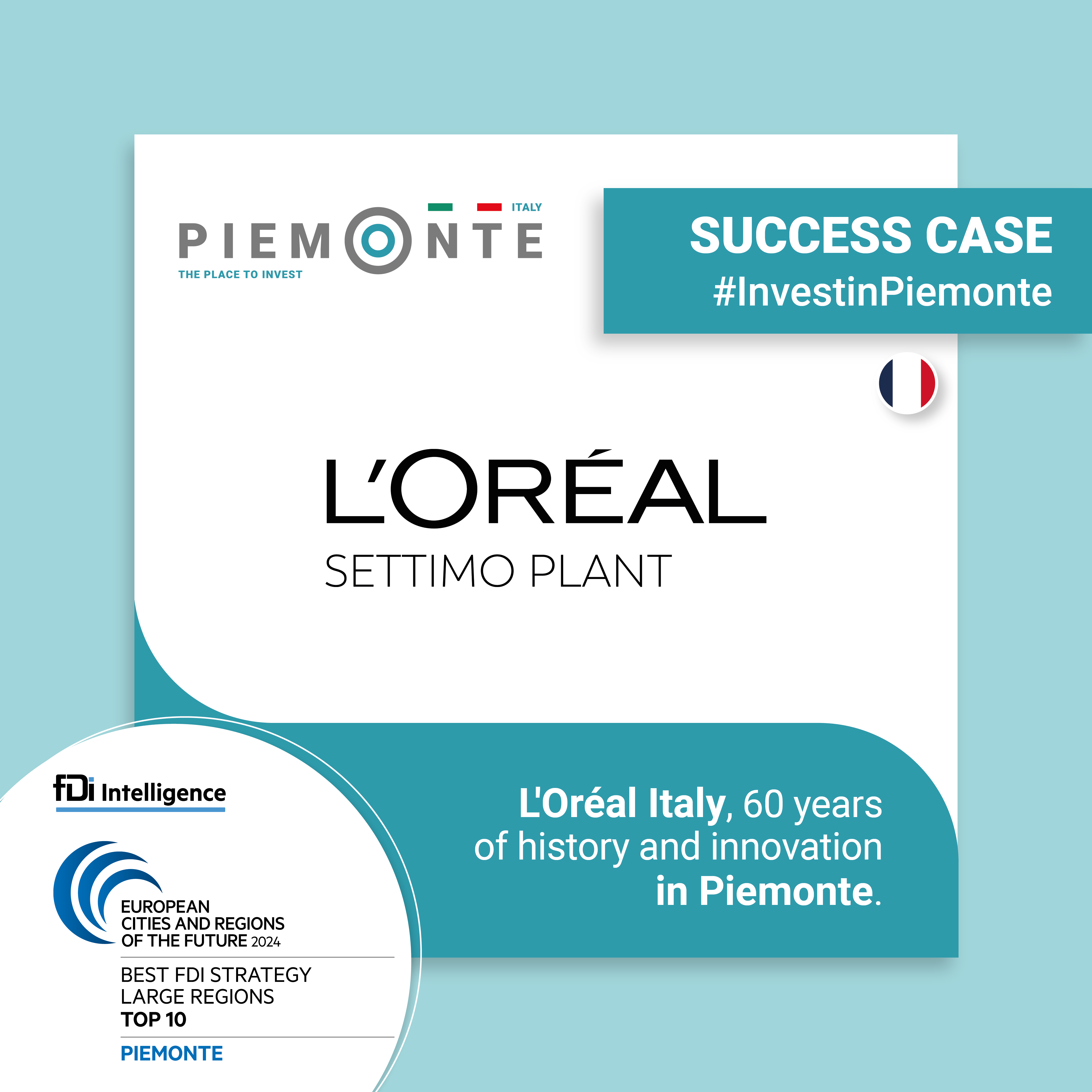 L'Oréal in Piemonte