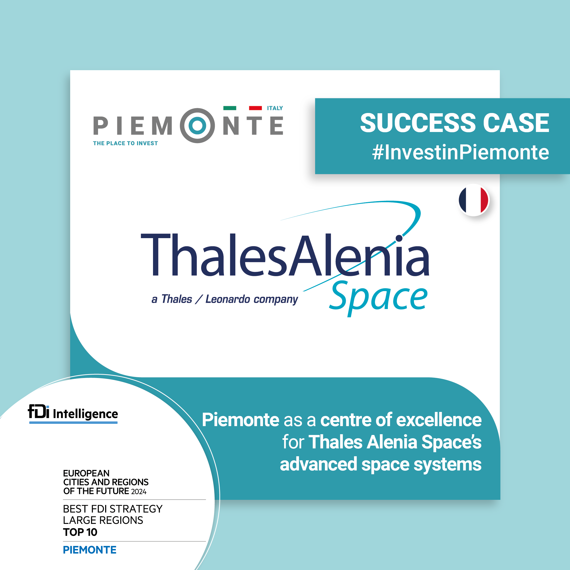 Thales Alenia Space in Piemonte